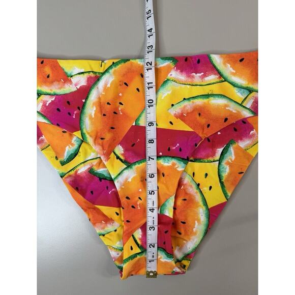 Fused Hawaii Haleakala Bikini Bottom Sz XL Summer Fruit Print Vacation Tropical - Picture 7 of 10